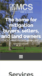 Mobile Screenshot of mitigationandconservation.com